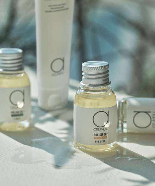 ACEUMDU [set] Polish hair oil 30ml + no wash treatment 150ml