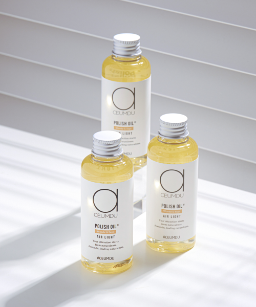 ACEUMDU [Wet Hair/Beginners] Polish Hair Oil Air Light 150ml + Pump