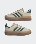 ADIDAS Gazelle Bold Beige:Green