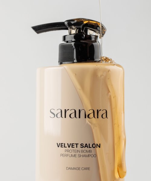 SARANARA Velvet Salon Protein Balm Perfume Protein-filled Shampoo/Treatment 500ml
