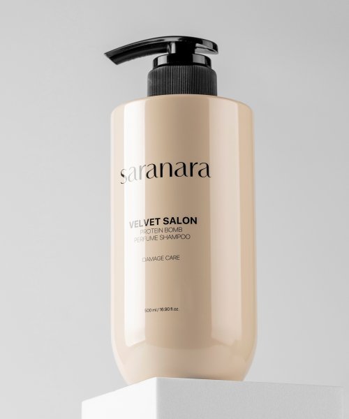 SARANARA Velvet Salon Protein Balm Perfume Protein-filled Shampoo/Treatment 500ml
