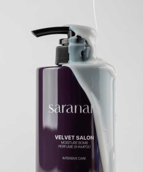 SARANARA Velvet Salon Moisture Balm Perfume Moisture-filled Shampoo/Treatment 500ml