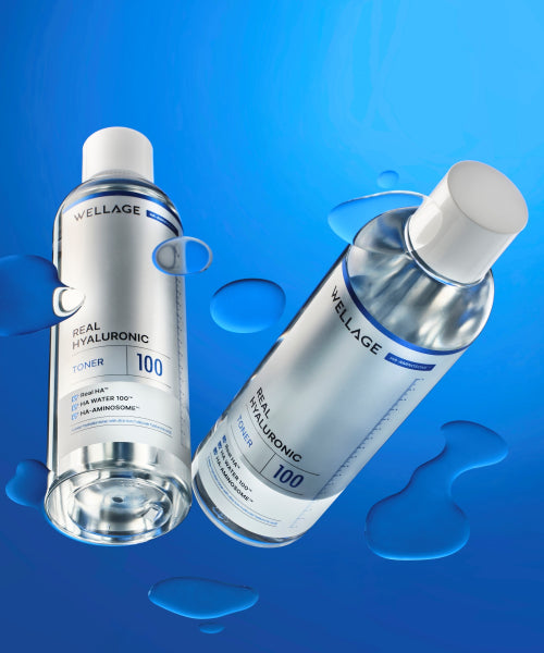 WELLAGE Real Hyaluronic 100 Toner 200ml