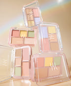 LUNA LUNA Concealer Blender Palette + Ray photo card, mini brush
