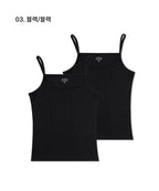 MUSINSA STANDARD WOMAN MUSINSA STANDARD WOMAN Women's Slim String Sleeveless Top 2 Pack