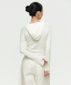 MUSINSA STANDARD WOMAN MUSINSA STANDARD WOMAN Hoodie Ivory