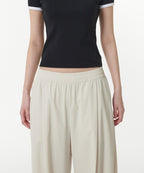 MUSINSA STANDARD WOMAN MUSINSA STANDARD WOMAN Women's Cooling Deep Tuck Wide Banding Pants (Cream)