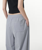 MUSINSA STANDARD WOMAN MUSINSA STANDARD WOMAN Women's Cooling Deep Tuck Wide Banding Pants [Purple Gray]