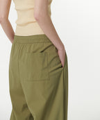 MUSINSA STANDARD WOMAN MUSINSA STANDARD WOMAN Women's Cooling Deep Tuck Wide Banding Pants (Moss)