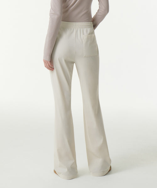 MUSINSA STANDARD WOMAN MUSINSA STANDARD WOMAN Women's Cooling Boot Cut Banding Pants [Cream]