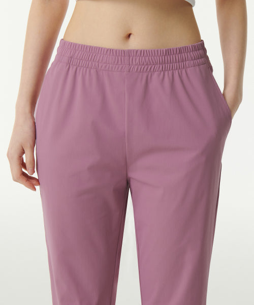 MUSINSA STANDARD WOMAN MUSINSA STANDARD WOMAN Women's Cooling Boot Cut Banding Pants Dusty Pink