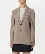 MUSINSA STANDARD WOMAN MUSINSA STANDARD WOMAN Women's Basic Blazer Light Beige