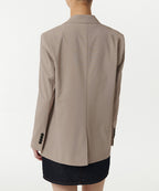 MUSINSA STANDARD WOMAN MUSINSA STANDARD WOMAN Women's Basic Blazer Light Beige