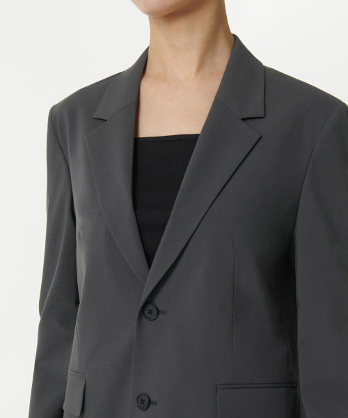MUSINSA STANDARD WOMAN MUSINSA STANDARD WOMAN Women’s Basic Blazer Gray