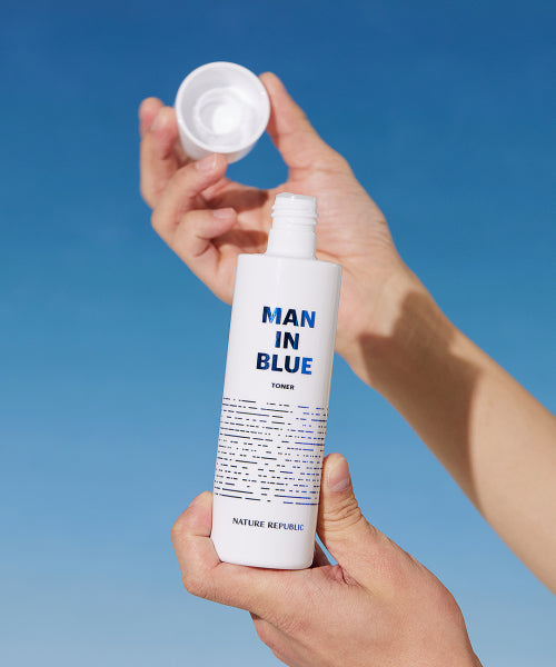 Nature Republic Nature Republic Men in Blue Skincare Set (Toner 150ml + Emulsion 130ml)