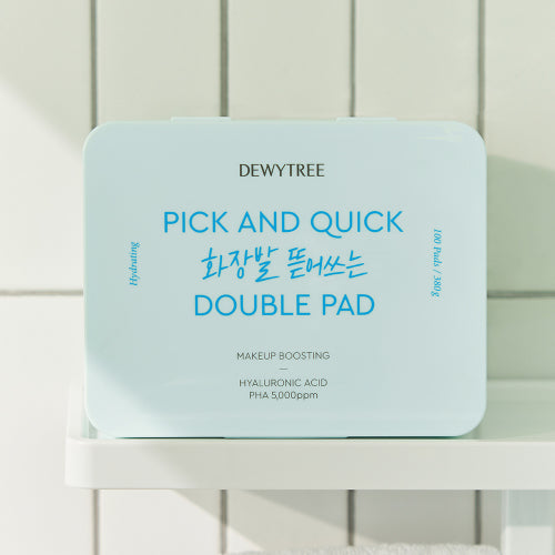 Dewytree Pick&Quick makeup remover double pad 100 sheets
