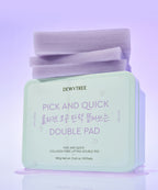 Dewytree Pick&Quick makeup remover double pad 100 sheets