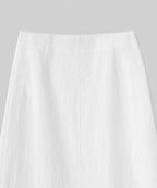 MUSINSA STANDARD WOMAN MUSINSA STANDARD WOMAN Women's Crinkle Long Skirt [White]