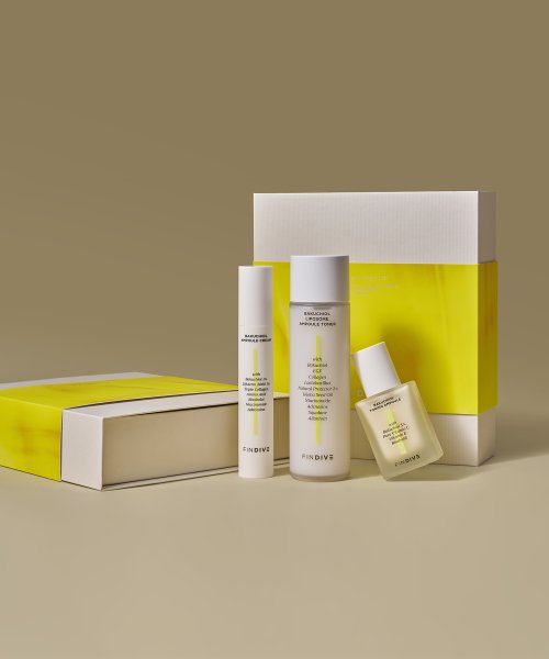 FINDIVE FINDIVE Bakuchiol Skin Care Trio Set