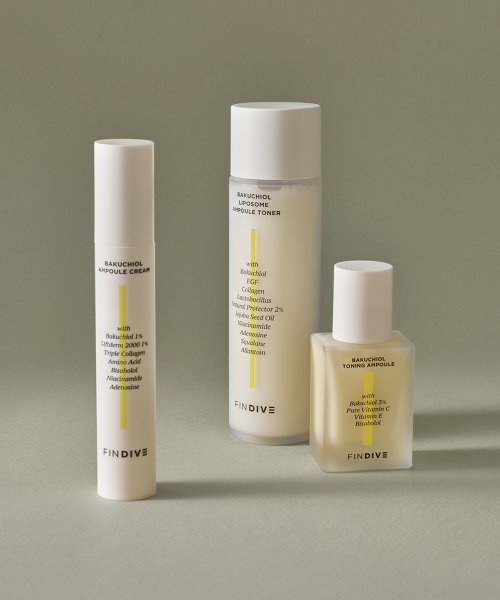 FINDIVE FINDIVE Bakuchiol Skin Care Trio Set