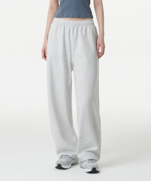 MUSINSA STANDARD WOMAN MUSINSA STANDARD WOMAN Sweatpants Variable Lounge (Melange Light Gray)