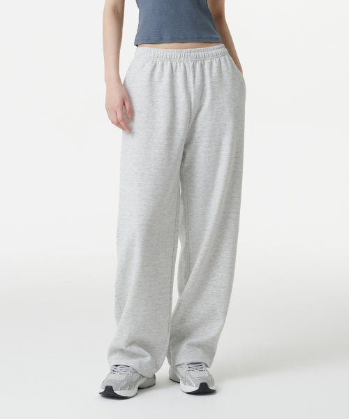 MUSINSA STANDARD WOMAN MUSINSA STANDARD WOMAN Sweatpants Variable Lounge (Melange Light Gray)