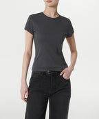 MUSINSA STANDARD WOMAN MUSINSA STANDARD WOMAN T-Shirt Dark Gray