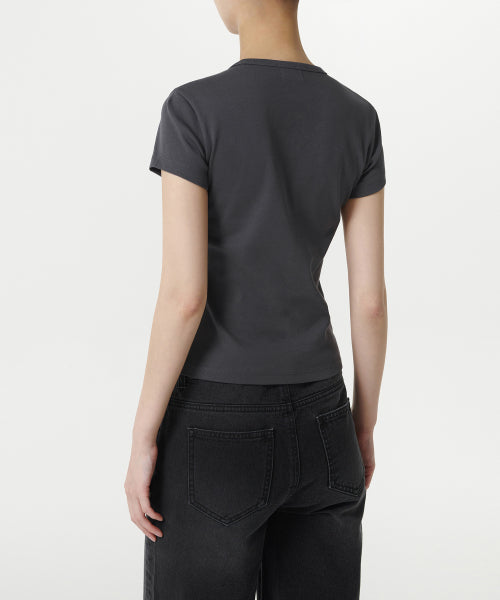 MUSINSA STANDARD WOMAN MUSINSA STANDARD WOMAN T-Shirt Dark Gray