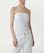 MUSINSA STANDARD WOMAN MUSINSA STANDARD WOMAN Women's Spaghetti Strap Bra Top (White)