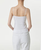 MUSINSA STANDARD WOMAN MUSINSA STANDARD WOMAN Women's Spaghetti Strap Bra Top (White)
