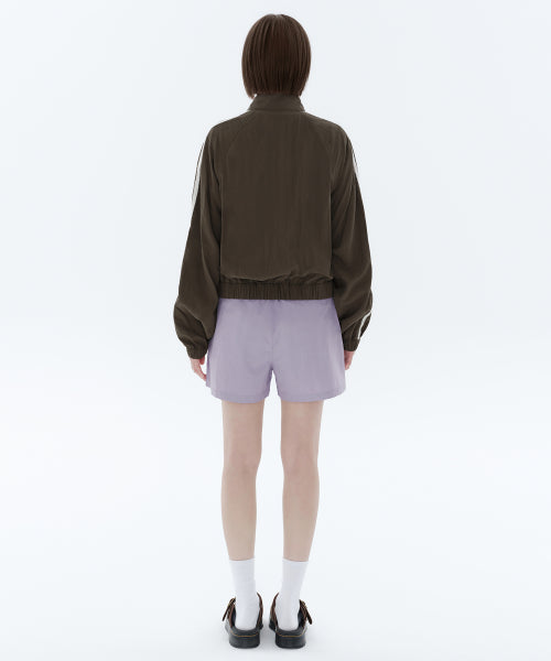 MUSINSA STANDARD WOMAN MUSINSA STANDARD WOMAN Women's nylon banding shorts [Lavender]