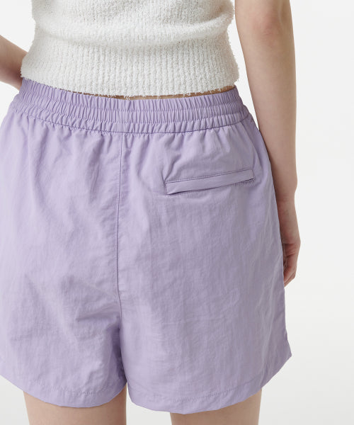 MUSINSA STANDARD WOMAN MUSINSA STANDARD WOMAN Women's nylon banding shorts [Lavender]