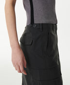 MUSINSA STANDARD WOMAN MUSINSA STANDARD WOMAN Cargo Maxi Skirt [Gunmetal]
