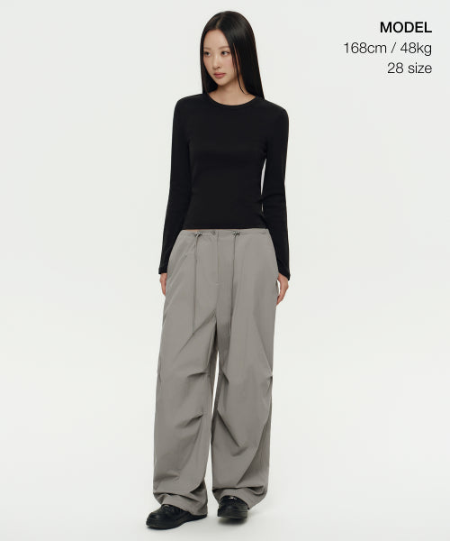 MUSINSA STANDARD WOMAN MUSINSA STANDARD WOMAN Women's Pants Light Gray