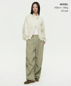 MUSINSA STANDARD WOMAN MUSINSA STANDARD WOMAN Women's Parachute Pants [Sage]