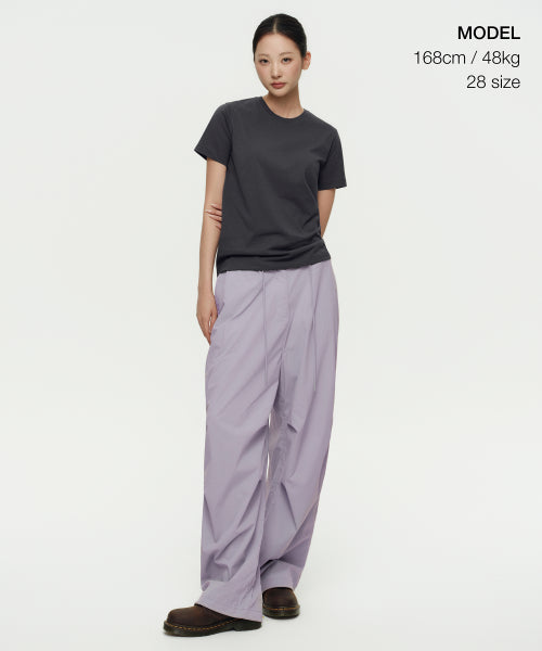 MUSINSA STANDARD WOMAN MUSINSA STANDARD WOMAN Women's Parachute Pants [Lavender]