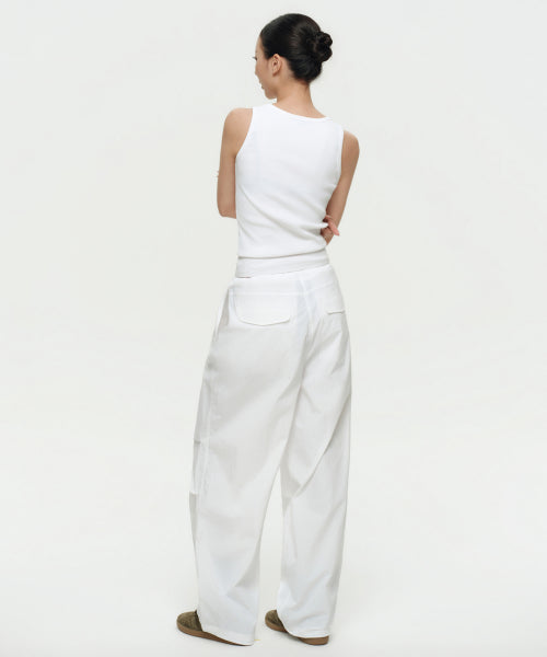 MUSINSA STANDARD WOMAN MUSINSA STANDARD WOMAN Women's Pants White