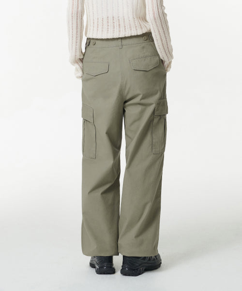 MUSINSA STANDARD WOMAN MUSINSA STANDARD WOMAN Women's Wide Cargo Pants Sage