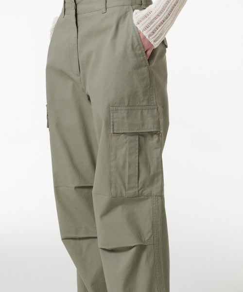 MUSINSA STANDARD WOMAN MUSINSA STANDARD WOMAN Women's Wide Cargo Pants Sage
