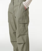 MUSINSA STANDARD WOMAN MUSINSA STANDARD WOMAN Women's Wide Cargo Pants Sage