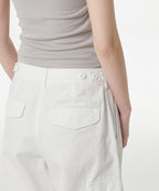 MUSINSA STANDARD WOMAN MUSINSA STANDARD WOMAN Women's Wide Cargo Pants (White)