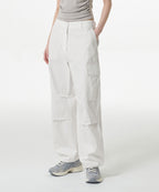 MUSINSA STANDARD WOMAN MUSINSA STANDARD WOMAN Women's Wide Cargo Pants (White)