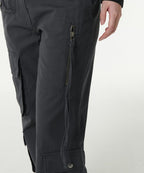MUSINSA STANDARD WOMAN MUSINSA STANDARD WOMAN Women's Pants Semi Boot Cut Utility Cargo [Dark Gray]