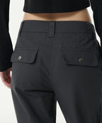 MUSINSA STANDARD WOMAN MUSINSA STANDARD WOMAN Women's Pants Semi Boot Cut Utility Cargo [Dark Gray]