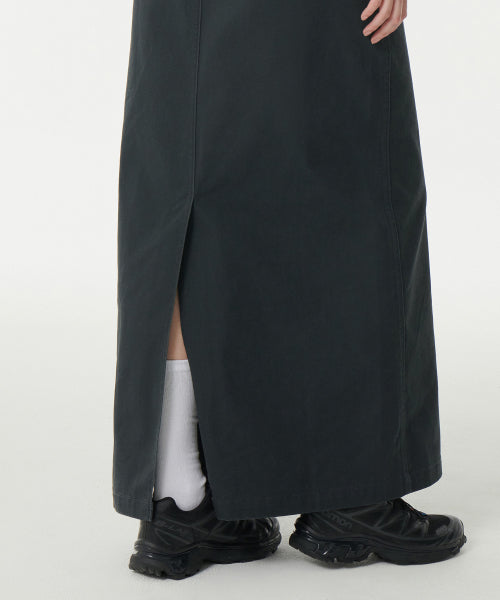 MUSINSA STANDARD WOMAN MUSINSA STANDARD WOMAN Women's CP Maxi Skirt Dark Gray