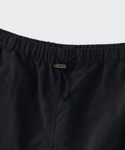 MUSINSA STANDARD WOMAN MUSINSA STANDARD WOMAN Nylon Parachute Skirt [Black]