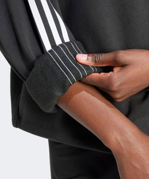 ADIDAS ADIDAS Sweatshirt Half Zip - Black