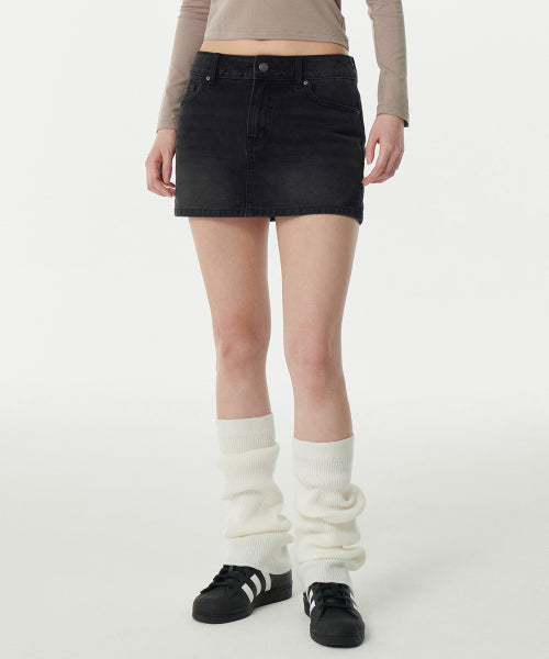 MUSINSA STANDARD WOMAN MUSINSA STANDARD WOMAN Women's Denim Mini Skirt Low Rise