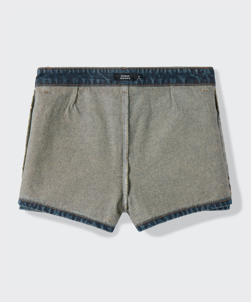 MUSINSA STANDARD WOMAN MUSINSA STANDARD WOMAN Denim Mini Scotts Rusty Blue
