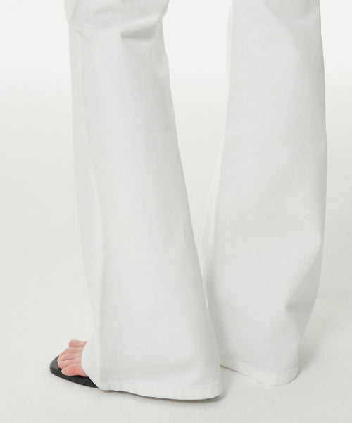 MUSINSA STANDARD WOMAN MUSINSA STANDARD WOMAN Women's Boot Cut Denim Pants (White)